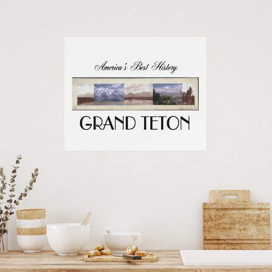 ABH Grand Teton Poster (Keuken)