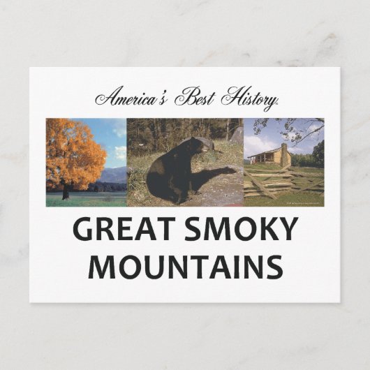 ABH Great Smoky Mountains Briefkaart (Voorkant)