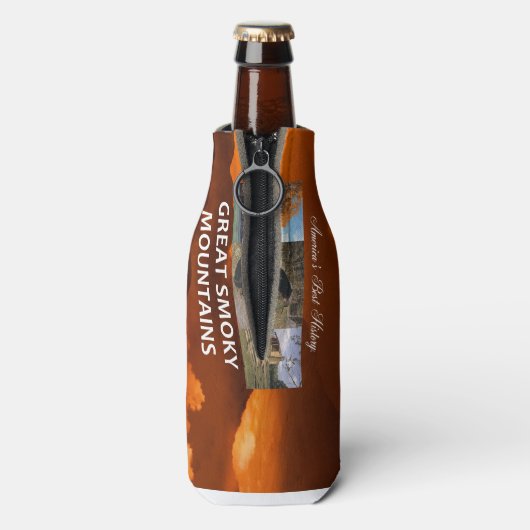 ABH Great Smoky Mountains Flesjeskoeler (Fles Achterkant)