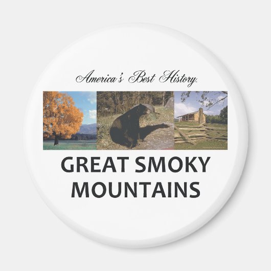 ABH Great Smoky Mountains Magneet (Voorkant)