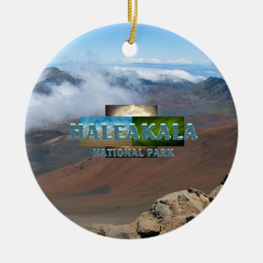 ABH Haleakala Keramisch Ornament (Voorkant)