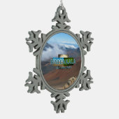 ABH Haleakala Tin Sneeuwvlok Ornament (Links)