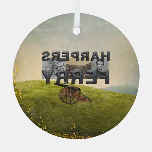 ABH Harpers Ferry Glas Ornament (Achterkant)