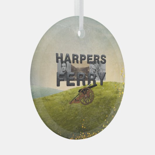 ABH Harpers Ferry Glas Ornament (Voorkant Rechts)