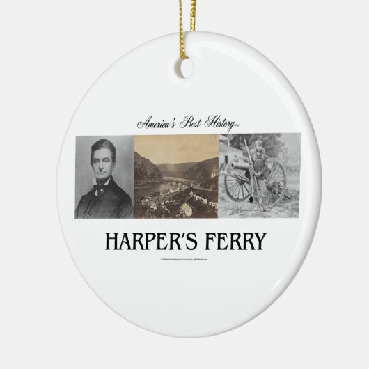 ABH Harpers Ferry Keramisch Ornament (Links)