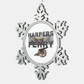 ABH Harper's Ferry Tin Sneeuwvlok Ornament (Rechts)