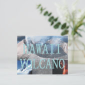ABH Hawaii Volcano Briefkaart (Staand voorkant)