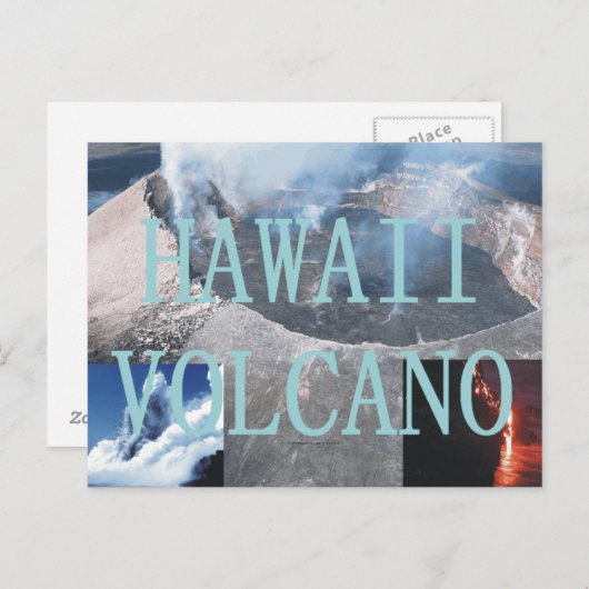 ABH Hawaii Volcano Briefkaart (Voorkant / Achterkant)