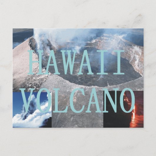 ABH Hawaii Volcano Briefkaart (Voorkant)