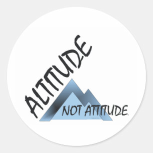 ABH-hoogte niet-houding Ronde Sticker