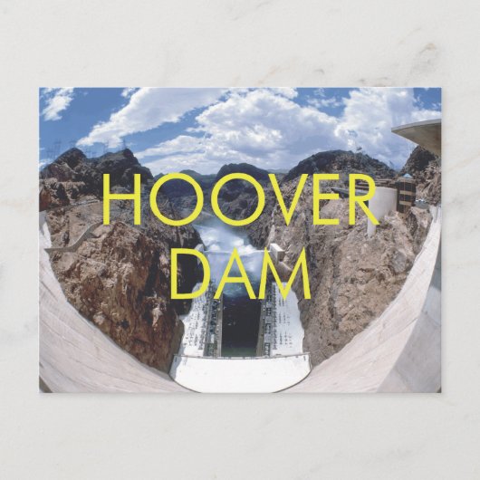 ABH Hoover Dam Briefkaart (Voorkant)