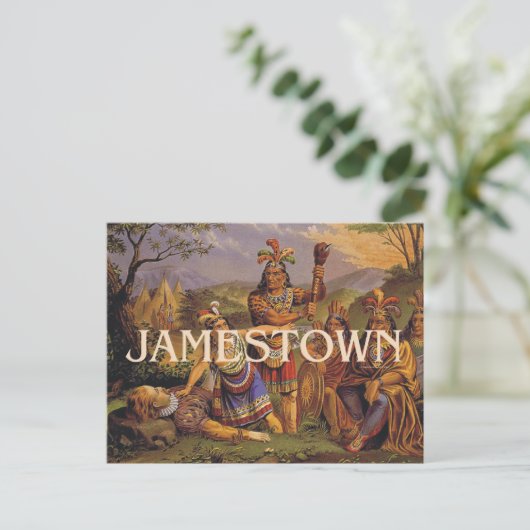 ABH Jamestown Briefkaart (Staand voorkant)