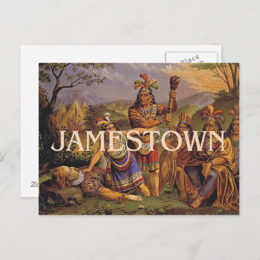 ABH Jamestown Briefkaart (Voorkant / Achterkant)