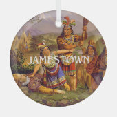 ABH Jamestown Glass Ornament (Voorkant)