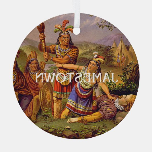 ABH Jamestown Glass Ornament (Achterkant)