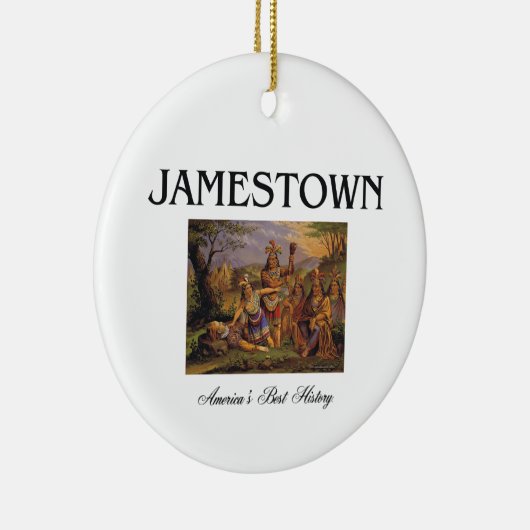 ABH Jamestown Keramisch Ornament (Rechts)