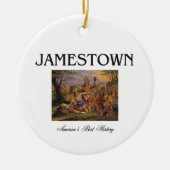 ABH Jamestown Keramisch Ornament (Voorkant)
