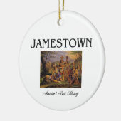 ABH Jamestown Keramisch Ornament (Links)