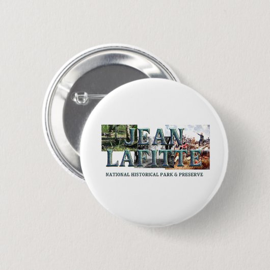 ABH Jean Lafitte NHP Buttonnen Ronde Button 5,7 Cm (Voorkant /achterkant)