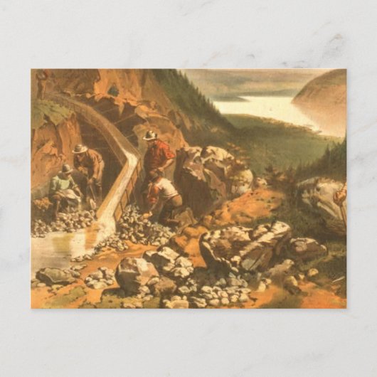 ABH Klondike Gold Rush Briefkaart (Voorkant)