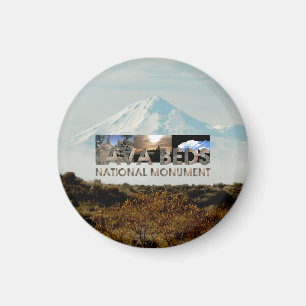 ABH Lava Beds National Monument Dames T-Shirts Magneet