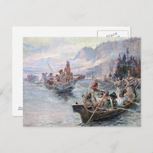 ABH Lewis en Clark NHS Briefkaart (Voorkant / Achterkant)