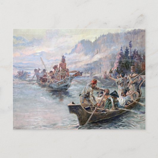 ABH Lewis en Clark NHS Briefkaart (Voorkant)