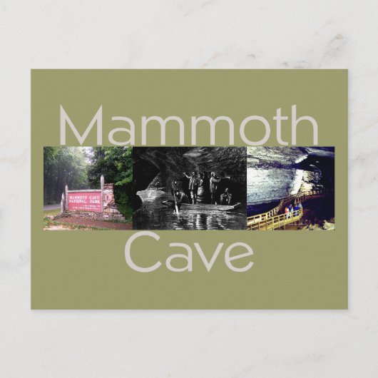 ABH Mammoth Cave Briefkaart (Voorkant)