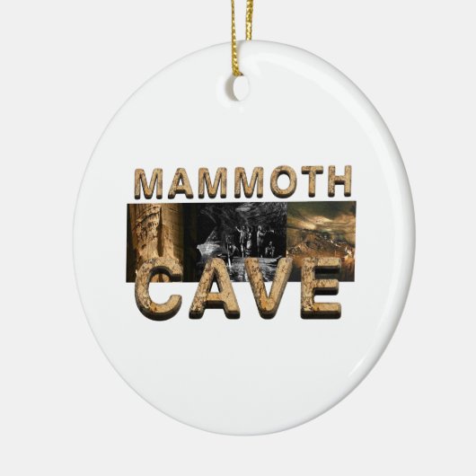 ABH Mammoth Cave Keramisch Ornament (Links)