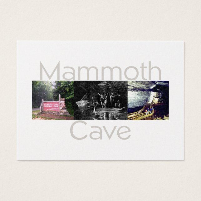 ABH Mammoth Cave Visitekaartje (Voorkant)