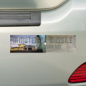 ABH Minuteman-raket Bumpersticker (Op auto)