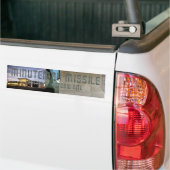 ABH Minuteman-raket Bumpersticker (Op Truck)