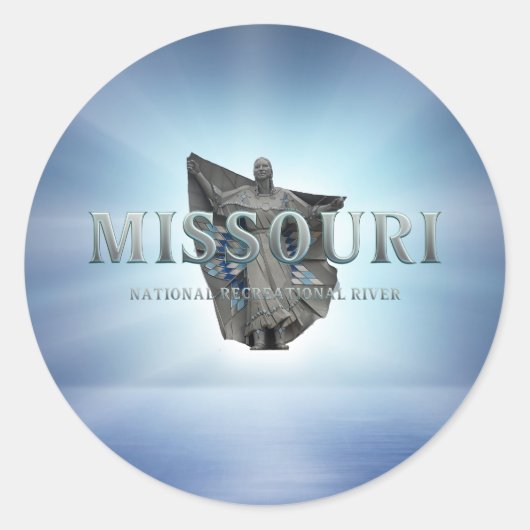 ABH Missouri National River Ronde Sticker (Voorkant)