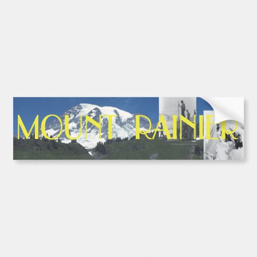 ABH Mount Rainier Bumpersticker (Voorkant)