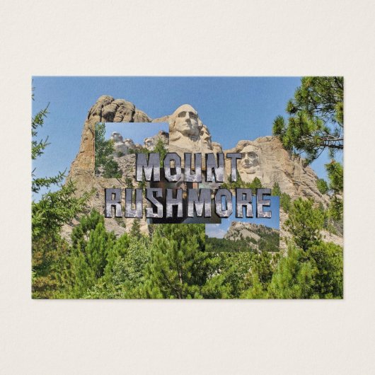 ABH Mount Rushmore Visitekaartje (Voorkant)