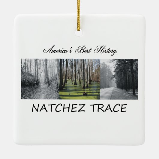 ABH Natchez Trace Keramisch Ornament (Achterkant)