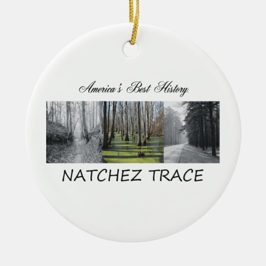 ABH Natchez Trace Keramisch Ornament (Voorkant)