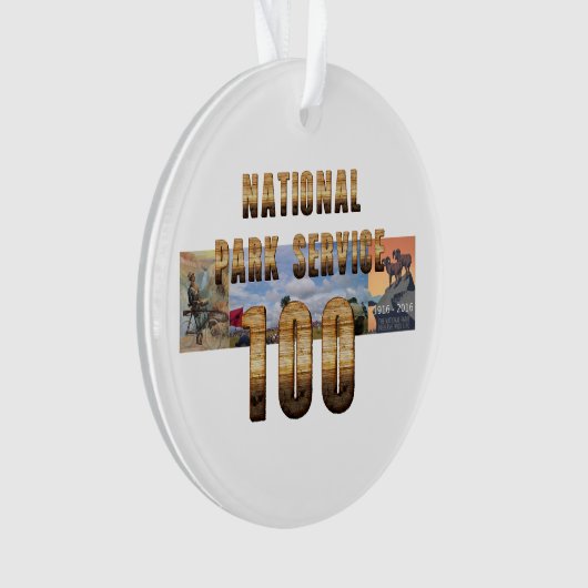 ABH National Park Service 100 Ornament (voorkant)