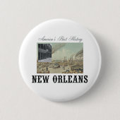 ABH New Orleans Ronde Button 5,7 Cm (Voorkant)