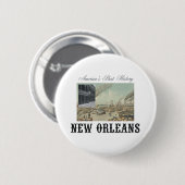 ABH New Orleans Ronde Button 5,7 Cm (Voorkant /achterkant)