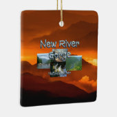 ABH New River Gorge Keramisch Ornament (Rechts)