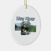 ABH New River Gorge Keramisch Ornament (Rechts)