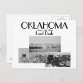 ABH Oklahoma Land Rush Briefkaart (Voorkant / Achterkant)