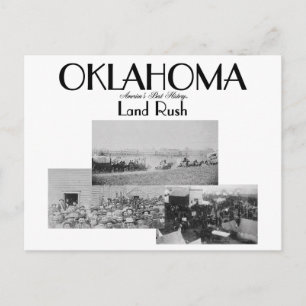 ABH Oklahoma Land Rush Briefkaart