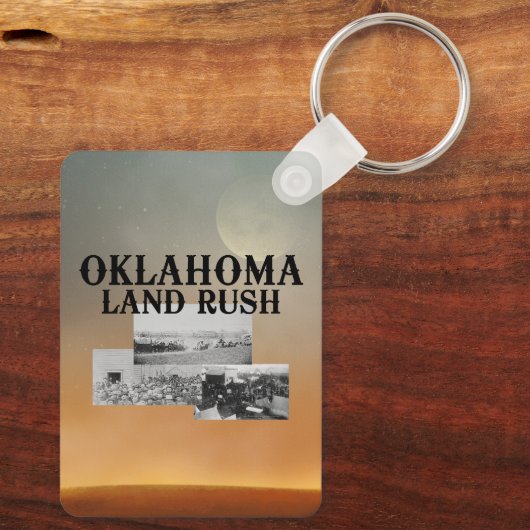 ABH Oklahoma Land Rush Sleutelhanger (Achterkant)