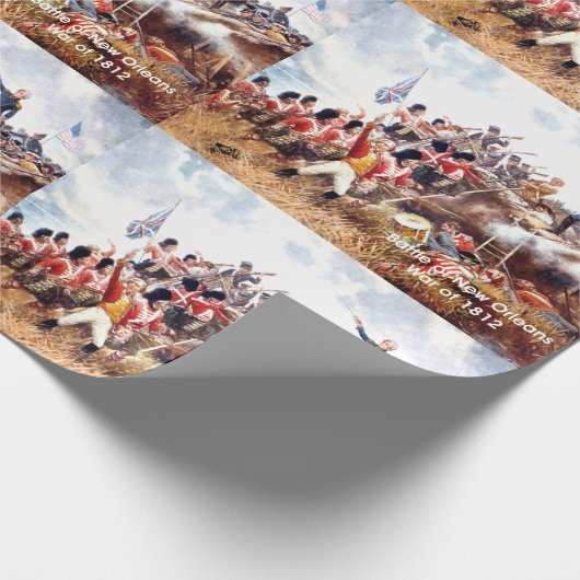 ABH Oorlog van 1812 Cadeaupapier (Hoek)