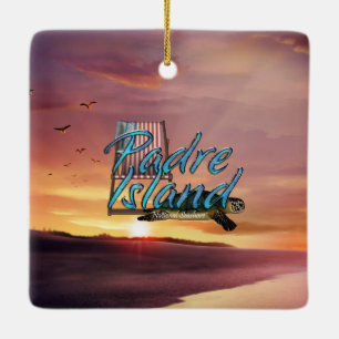 ABH Padre Island Keramisch Ornament