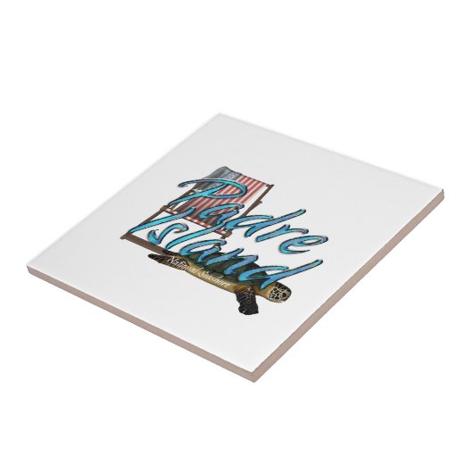 ABH Padre Island Tegeltje (Zijkant)