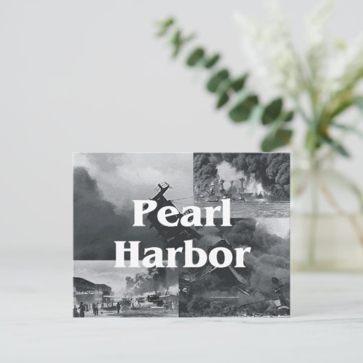 ABH Pearl Harbour Briefkaart (Staand voorkant)