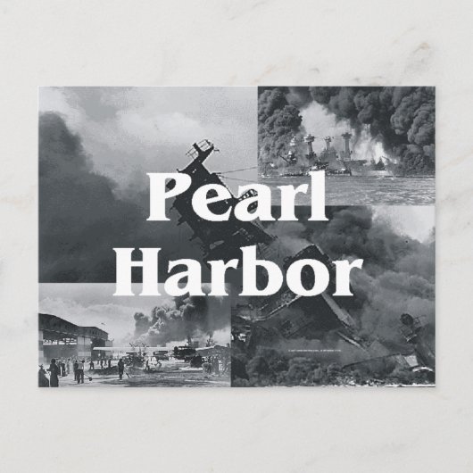 ABH Pearl Harbour Briefkaart (Voorkant)